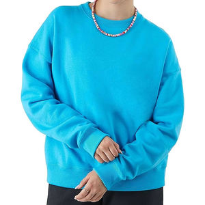 Sudadera de Mujer Lisa para Invierno con Servicio OEM, Sudadera Holgada de Moda con Cuello Redondo para Mujer en Venta - Product Image 5