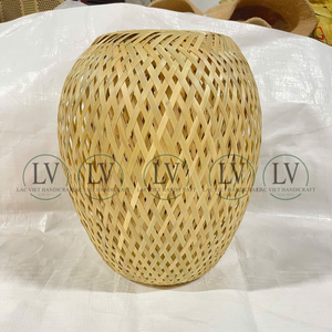 Abat-jour suspendu en bambou naturel de style rustique pour la décoration de la maison, des restaurants et des hôtels, provenant du Vietnam - Product Image 2