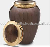 Urnas de latón para adultos de nuevo diseño, urnas hechas a mano para urnas decorativas para hombres y mujeres, urnas funerarias - Product Image 2