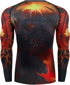 <b>compression</b> <b>shirt</b> rash guard rashguard rashguard bjj bjj rash guard rash guard <b>for</b> <b>men</b> martial arts wear rash guard <b>for</b> man mma - Product Image 3