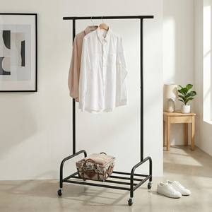 Perchero Individual Shopee OEM, Mueble para el Hogar, Diseño Moderno de Metal, Estilo Taiwanés, Perchero de Hierro para Sala de Estar - Product Image 1