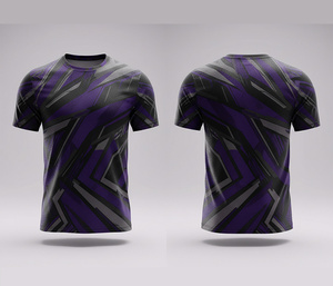 Breathable Sublimation T-Shirt for Custom Design | <b>Men</b> Women Youth Sizes | Lightweight Quick Dry Training Sportswear Wholesale - Product Image 3
