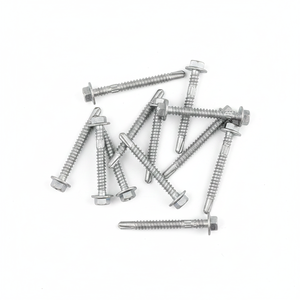 Industrial Grade Metal <b>Fasteners</b> Supplier: BIS Certified Hex Head Roofing Screws Bulk Sale - Product Image 1