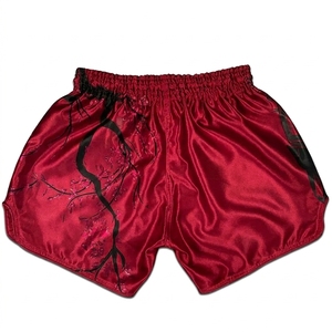 Muay Thai <b>Shorts</b> Classic MMA <b>Shorts</b> Side Slits Design Suitable for MMA Boxing <b>Kickboxing</b> Gym Workout - Product Image 2