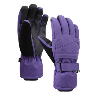 Wholesale Price % High Quality Outdoor Full Finger Neoprene <b>Ski</b> <b>Gloves</b> Drawstring Closure Waterproof Touch Screen for Skiing - Product Image 1