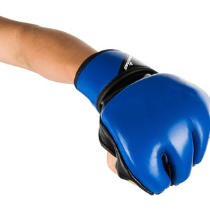 Gants de sparring MMA avec rembourrage résistant aux chocs et sangle réglable pour un ajustement sûr, entraînement professionnel, gants d'entraînement MMA - Product Image 3