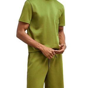 Ensemble d'été pour homme, t-shirt à manches courtes et short, ensemble de 2 pièces, ensemble de survêtement décontracté d'été personnalisé pour homme - Product Image 2