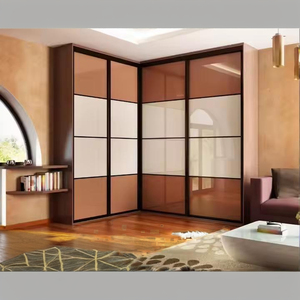 Enblr We Support for Customize Design Modern Modular Walking Closet Cabinet Design for Bedroom Furniture Usage Good Quality - Product Image 1