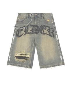 Men's High Waist Camouflage <b>Canvas</b> Bermuda Shorts Button Fly Casual Style - Product Image 5