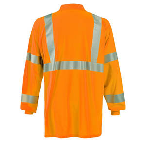 Camiseta de Algodón Reflectante de Alta Visibilidad para Hombre, Camiseta de Trabajo de Seguridad, Camisetas Ligeras para Construcción y Trabajo en Carreteras - Product Image 2