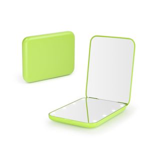 1X/3X Magnification LED <b>Compact</b> Travel Makeup <b>Mirror</b> Pocket 2-Sided Portable Folding Handheld Light Purse - Product Image 2