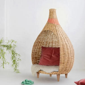 เก้าอี้นั่งสมาธิแบบใหม่ ทำจากหวาย พร้อมพนักพิงหลัง สำหรับอ่านหนังสือ  งานแฮนด์เมด  เก้าอี้สวนธรรมชาติ - Product Image 5