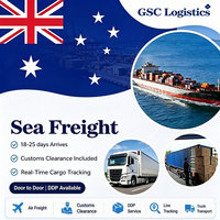 Transitaire maritime DDP Chine-Australie pour les marchandises e-commerce
