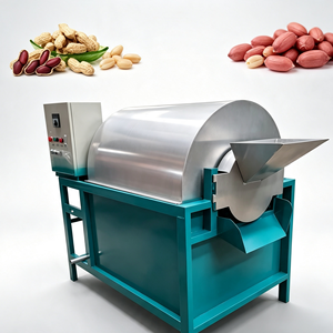 Máquina Industrial de Tostado de Cacahuetes con Calentamiento a Gas, Máquina de Tostado de Sésamo Mediana y Grande, Máquina de Tostado de Cacahuetes - Product Image 1