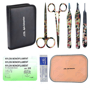 Silicone Suturing Pad Surgical Tools for Surgery Professional Medic Instrument High-Quality Medical Training Suture Practice <b>Kit</b> - Product Image 1
