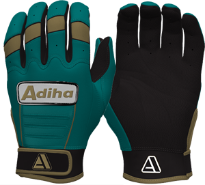 Gants de frappeur de baseball personnalisés à manchette courte, antidérapants, avec fermeture auto-agrippante, pour softball, vente en gros, haute qualité, fabriqués par Adiha Impex - Product Image 4