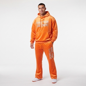 Men's Velvet <b>Tracksuit</b> Set Hoodie Pants Custom Printed <b>Velour</b> <b>Tracksuits</b> Men Loose Fit Velvet Winter Track Suit Mens - Product Image 1
