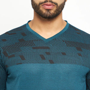 Fabriqué au Pakistan, t-shirt pour homme entièrement personnalisable avec logo personnalisé, séchage rapide, respirant, coton/fibre de bambou, haute qualité - Product Image 5