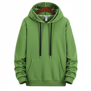Men Solid Color Hoodies Casual Pullover <b>Soft</b> Fleece Sweatshirts Custom Logo Wholesale Classic Fit Bank <b>Hoodie</b> - Product Image 1