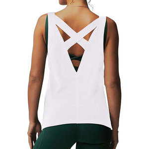 Camisetas sin costuras con textura acanalada para mujer |   Chaleco Deportivo Básico de Corte Ajustado |   Proveedor y Fabricante Personalizado al por Mayor - Product Image 5