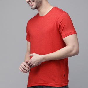 เสื้อยืดแฟชั่นฮิปฮอปผู้ชายสีสันสดใส คอกลม ขายดีที่สุด รุ่นล่าสุด ขายส่ง เสื้อยืดผู้ชายทรงพอดีตัว - Product Image 4