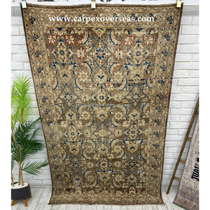 Tapis en laine fait main de bohème turc dernier modèle idéal pour les cadeaux expédition rapide taille personnalisée rembourré et lavable - Product Image 4