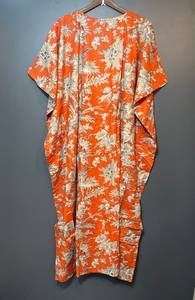 Nuevo Kaftán Naaz Textile de Lujo con Estampado Animal, Cuello en V, Cordón Ajustable, Manga Corta, Corte Evase, Algodón Suave Indio, Encaje de Verano para Mujer - Product Image 3