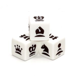 Dados de Resina de Lujo Estándar de 16 mm, Dados de 6 Caras con Puntos D6 para Juegos de Mesa, RPG, Casino, Educación, 500 Unidades - Product Image 2
