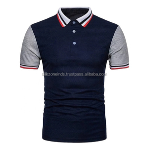 Camisetas informales de algodón de alta calidad para hombre, multicolor personalizado para diseño de polo con bordado, recién llegado - Product Image 5