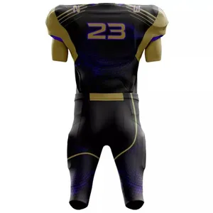 Conjunto de Uniforme de Fútbol Americano para Jóvenes y Adultos, Transpirable, de Secado Rápido, Jersey y Pantalones, Venta al Por Mayor, Conjunto de Uniforme de Fútbol Americano Premium - Product Image 6