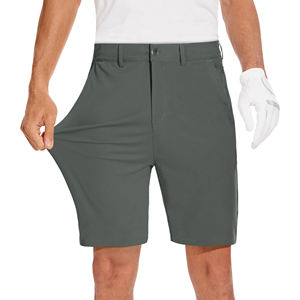 Shorts de golf pour hommes, haute performance, tissu extensible respirant, légers, séchage rapide, coupe athlétique, shorts de golf d'été - Product Image 1
