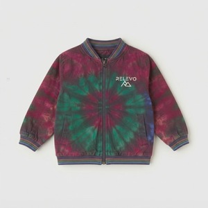 Chaqueta Tie Dye Unisex Casual con Cierre Frontal, Corte Regular, Cuello Camisero, Bolsillos, Estilo Primavera - Product Image 4