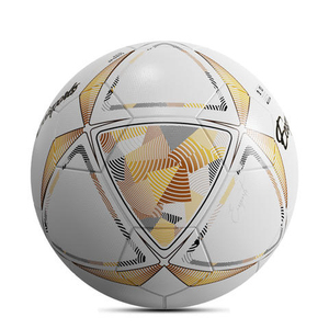 Ballon de football d'extérieur fait main de qualité supérieure avec une excellente rétention de l'air et un excellent contrôle, idéal pour les clubs, les écoles et les compétitions en plein air. - Product Image 1