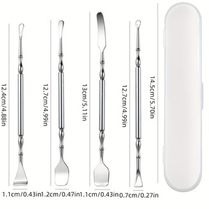 ชุดอุปกรณ์กำจัดสิวระดับพรีเมียม ชุดเครื่องมือดูแลผิวหน้าระดับมืออาชีพสำหรับทำความสะอาดผิวหน้าและกำจัดสิวเสี้ยน - Product Image 6