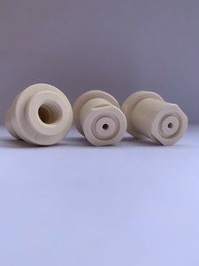 Pièce de guidage de fil en tube céramique POM PEEK durable, œillet à col simple pour équipement textile, pièce de rechange de précision, marque personnalisée - Product Image 1