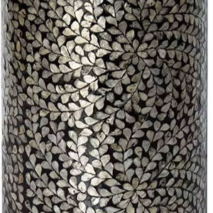 Mesa con Incrustaciones de Hueso de ILAHI, Diseño Moderno con Detalles de Ágata, Almacenamiento Portátil, Muebles para el Hogar - Product Image 1