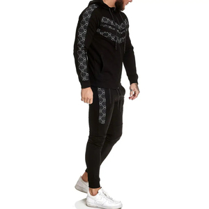 Chándal para Hombre de Manga Larga y Tela Ligera, Chándal Deportivo para Hombre de Corte Ajustado, Servicio OEM - Product Image 5