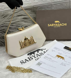 Qualité supérieure Sabyasachi Classique Soirée Embrayage Bonbons Motif Doux Léger Pastel Colorblock Sac À Main pour Tous Les Jours Chic - Product Image 1