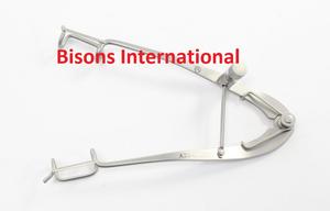 Espéculos manuales de acero inoxidable BISONS al por mayor, tipo Clark, con hojas abiertas y tornillo ajustable |   Instrumento Quirúrgico Oftálmico - Product Image 2