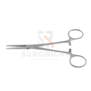 Pinzas Kelly Artery Rectas/Curvas de Acero Inoxidable, Instrumento Hemostático Clase I CE ISO 13485, Cirugía General, Blush Surgical - Product Image 3