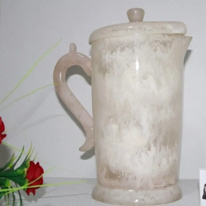 Resin Cocktail Jug Designer Drink Pitcher Handmade Acrylic Beverage Pouring <b>Container</b> Stylish Tableware Dining Kitchen Serving - Product Image 3