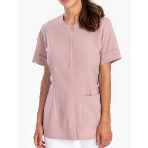 Tenues d'infirmière élégantes et tendance avec logo personnalisé, ensembles de tuniques et blouses souples et extensibles pour femmes, uniformes de spa et de salon de beauté - Product Image 4