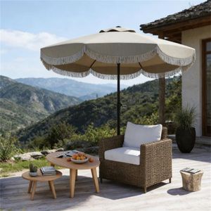 Sombrilla para Terraza, Patio o Mercado, sin Base, Sombrillas y Bases para Patio - Product Image 1