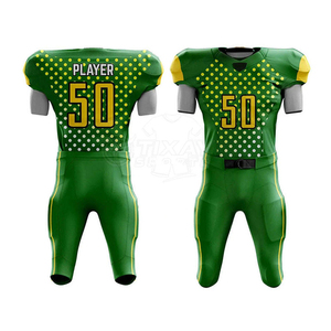 Uniformes de Fútbol Americano Personalizados de Alta Calidad, Tallas Grandes, Sublimados, Impresión Digital, Secado Rápido, Transpirables - Product Image 5