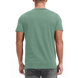 Camiseta de Cuello Redondo Ajustada de Algodón 100% para Hombre, Modelo 2026, con Servicio OEM de Alta Calidad y Personalización Aceptada - Product Image 4