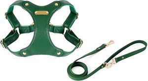 Heavy Duty Genuine Leather <b>Dog</b> Harness For Outdoor Adventures Professional Training And Daily <b>Dog</b> Walking Needs - Product Image 5