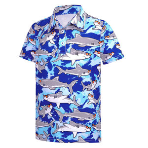 Vêtements de sport personnalisés à col pour jeunes, polos de golf pour garçons et filles, matière extensible, pour les tournois, l'entraînement et les événements de club - Product Image 1