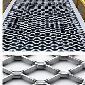 Maille Métallique Déployée en Aluminium pour l'Architecture, Maille Métallique Déployée en Aluminium pour Clôtures, Écran en Métal Déployé en Aluminium - Product Image 1