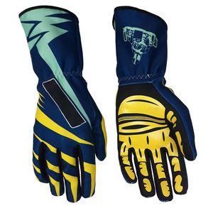 Guantes de Karting con Forma Personalizada |   Diseño de Cuchilla Ergonómica Precurvada |   Calidad de Exportación Global - Product Image 1