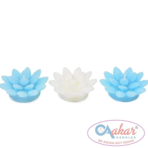Vela Flotante Aakar AF 301 Lotus, Vela Decorativa Texturizada para el Hogar, Bodas y Spa - Product Image 6